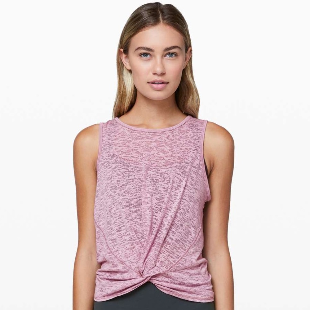 Lululemon Breeze Through Twist Tank size 6